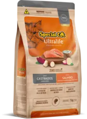 SPECIAL CAT ULTRALIFE CASTRADOS SALMÃO 3KG