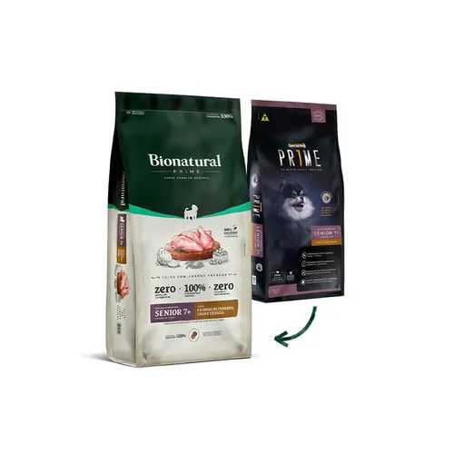 BIONATURAL RAÇAS PEQUENAS FRANGO SENIOR 7+