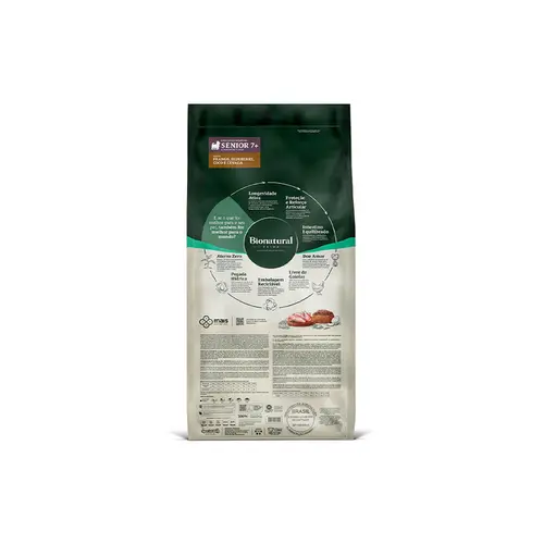 BIONATURAL RAÇAS PEQUENAS FRANGO SENIOR 7+