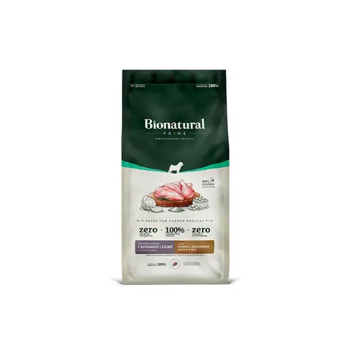 BIONATURAL RAÇAS PEQUENAS FRANGO CASTRADOS/LIGHT