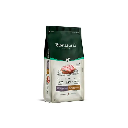 BIONATURAL RAÇAS PEQUENAS FRANGO CASTRADOS/LIGHT