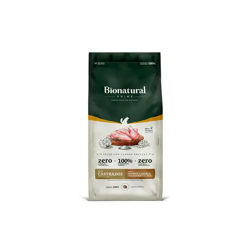 BIONATURAL GATOS CASTRADOS FRANGO