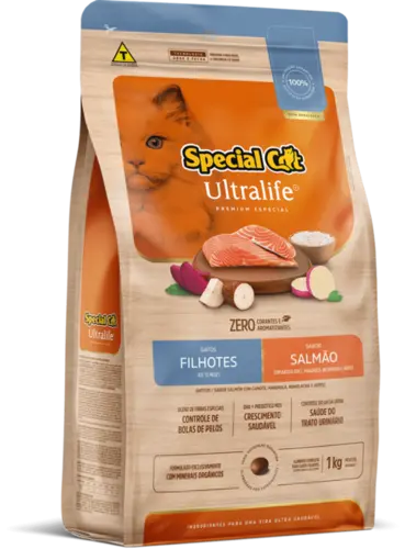 SPECIAL CAT ULTRALIFE SALMÃO FILHOTE