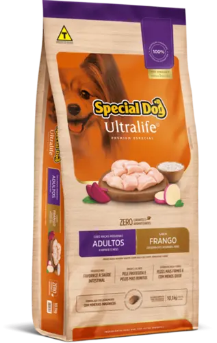 SPECIAL DOG ULTRALIFE RAÇAS PEQUENAS ADULTO