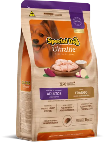 SPECIAL DOG ULTRALIFE RAÇAS PEQUENAS ADULTO