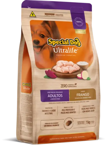 SPECIAL DOG ULTRALIFE RAÇAS PEQUENAS ADULTO