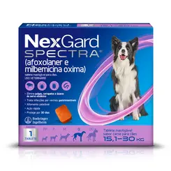 NEXGARD SPECTRA G 15,1-30KG 4G