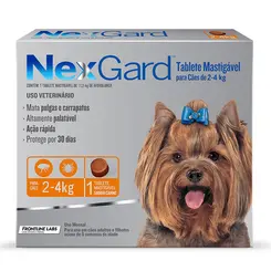 NEXGARD P 2-4KG 0,5G