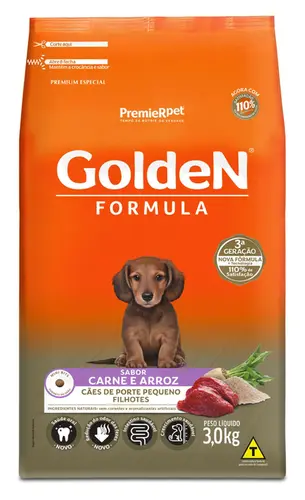 GOLDEN CARNE FILHOTE MINI BITS
