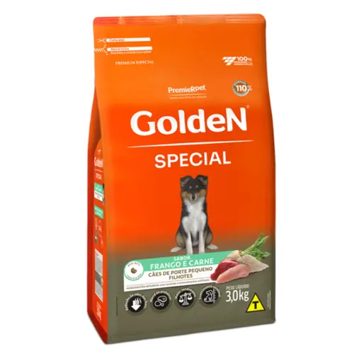 GOLDEN SPECIAL FILHOTE PEQUENO PORTE