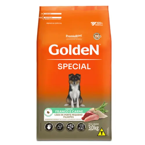 GOLDEN SPECIAL FILHOTE PEQUENO PORTE