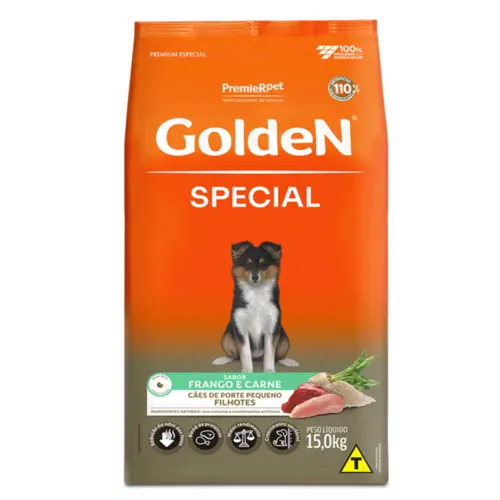 GOLDEN SPECIAL FILHOTE PEQUENO PORTE
