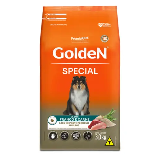 GOLDEN SPECIAL ADULTO PEQUENO PORTE