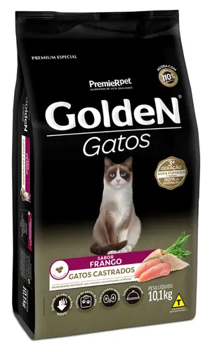 GOLDEN GATOS CASTRADO FRANGO