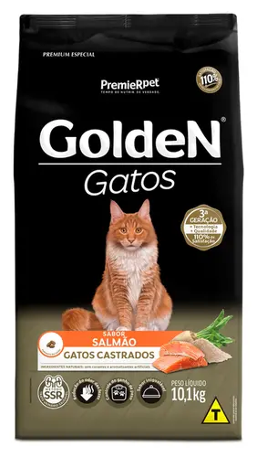 GOLDEN GATOS CASTRADO SALMÃO