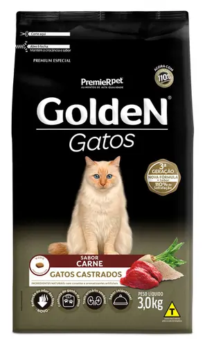GOLDEN GATOS CASTRADO CARNE