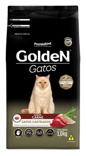 GOLDEN GATOS CASTRADO CARNE