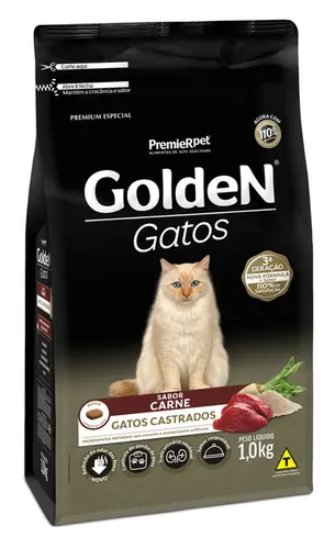 GOLDEN GATOS CASTRADO CARNE