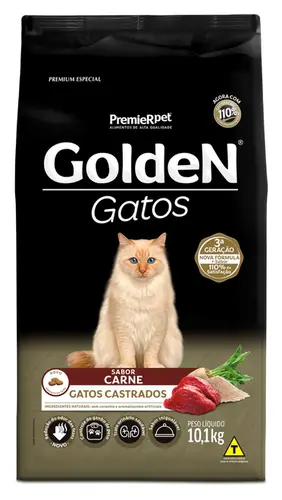 GOLDEN GATOS CASTRADO CARNE