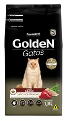GOLDEN GATOS CASTRADO CARNE 3KG