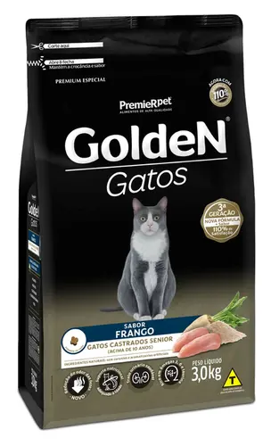GOLDEN GATOS CASTRADO SENIOR