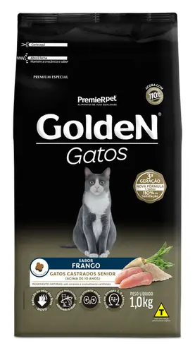 GOLDEN GATOS CASTRADO SENIOR