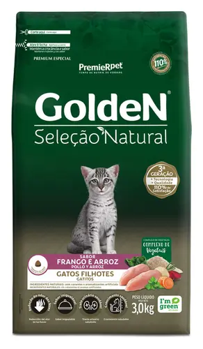 GOLDEN GATOS SELEÇÃO NATURAL FILHOTE