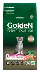 GOLDEN GATOS SELEÇÃO NATURAL FILHOTE 3KG