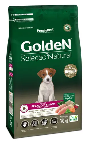 GOLDEN SELEÇÃO NATURAL FILHOTE MINIBITS