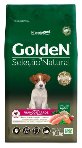 GOLDEN SELEÇÃO NATURAL FILHOTE MINIBITS