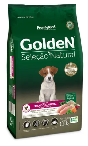 GOLDEN SELEÇÃO NATURAL FILHOTE MINIBITS