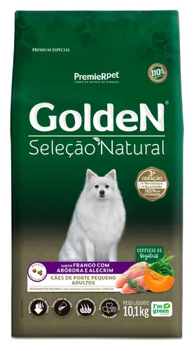 GOLDEN SELEÇÃO NATURAL ADULTO ABOBORA MINIBITS