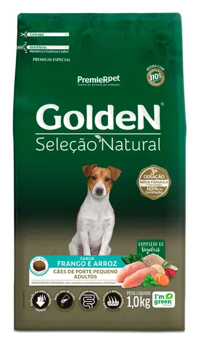 GOLDEN SELEÇÃO NATURAL ADULTO MINI BITS