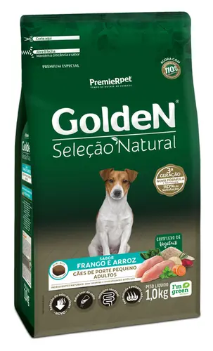 GOLDEN SELEÇÃO NATURAL ADULTO MINI BITS