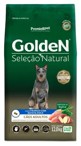 GOLDEN SELEÇÃO NATURAL BATATA DOCE ADULTO