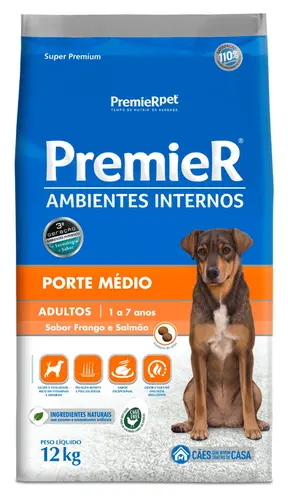 PREMIER AMBIENTES INTERNOS RAÇAS MEDIAS ADULTO