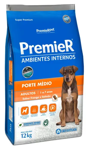 PREMIER AMBIENTES INTERNOS RAÇAS MEDIAS ADULTO