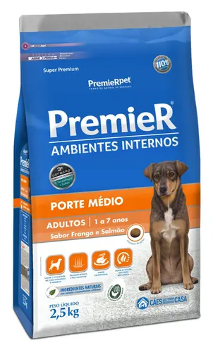 PREMIER AMBIENTES INTERNOS RAÇAS MEDIAS ADULTO