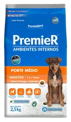 PREMIER AMBIENTES INTERNOS RAÇAS MEDIAS ADULTO