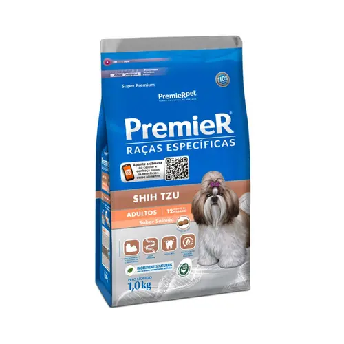 PREMIER SHIH TZU ADULTO SALMÃO