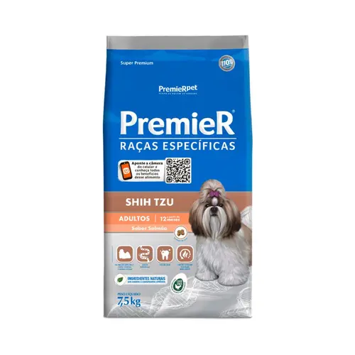 PREMIER SHIH TZU ADULTO SALMÃO