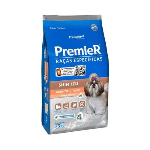 PREMIER SHIH TZU ADULTO SALMÃO
