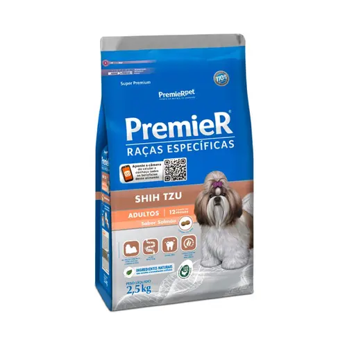 PREMIER SHIH TZU ADULTO SALMÃO
