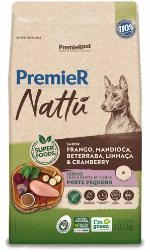 PREMIER NATTU RAÇAS PEQUENAS SENIOR MANDIOCA