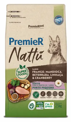 PREMIER NATTU RAÇAS PEQUENAS SENIOR MANDIOCA