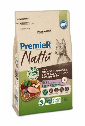 PREMIER NATTU RAÇAS PEQUENAS SENIOR MANDIOCA