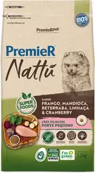 PREMIER NATTU RACAS PEQUENAS FILHOTE MANDIOCA 1KG