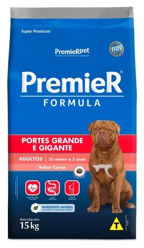PREMIER RAÇAS GRANDES ADULTO CARNE
