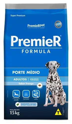 PREMIER RAÇAS MÉDIAS ADULTO