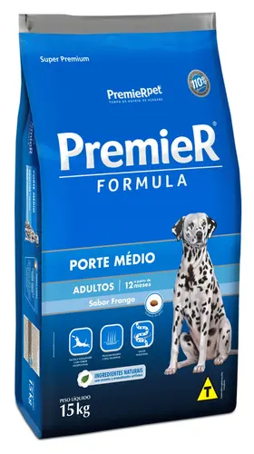 PREMIER RAÇAS MÉDIAS ADULTO